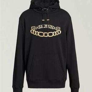 Balmain ( NWT ) authentic chain logo hoodie